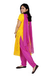 Bright Yellow Salwar Top