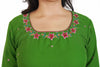 Parrot Green Chiffon Top