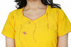 Bright Yellow Salwar Top