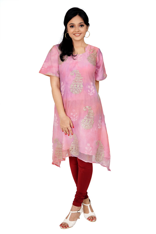 Women's Kurti - Pink